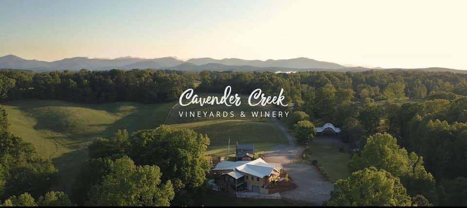 Cavender Creek Vineyards and Winery header